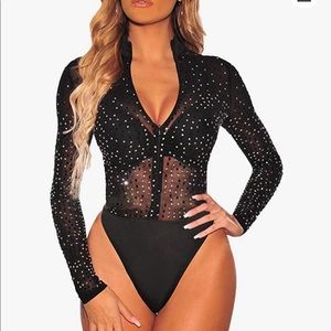 Sheer bodysuit SIZE M